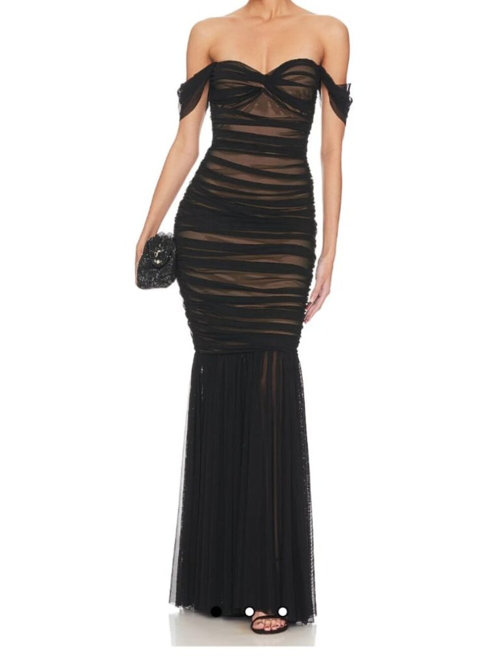 Norma Kamali Walter fishtail dress XS